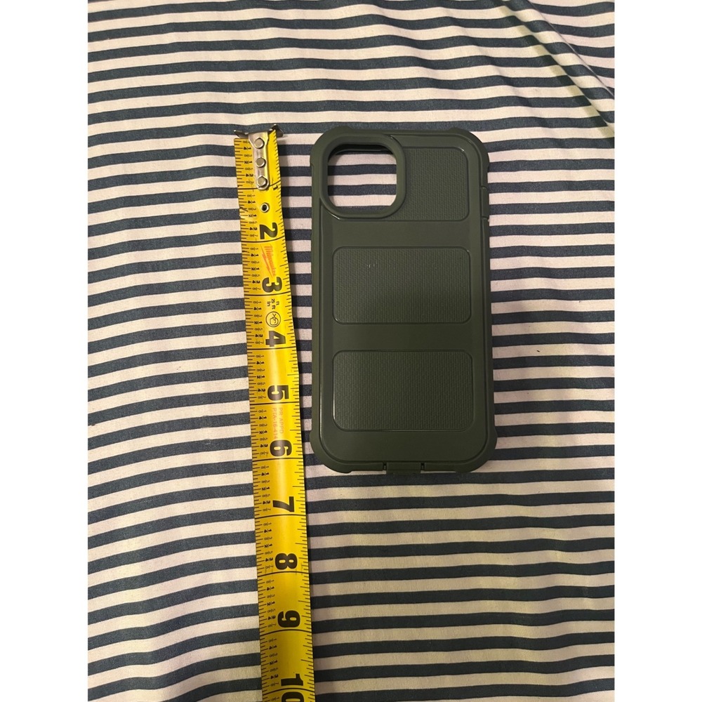 Unbranded Phone Case Protective Olive Green iPhone 13 Rugged Tactical Style